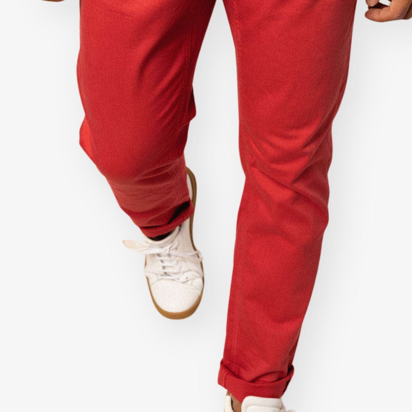 Chino 723 Denim Himbeere