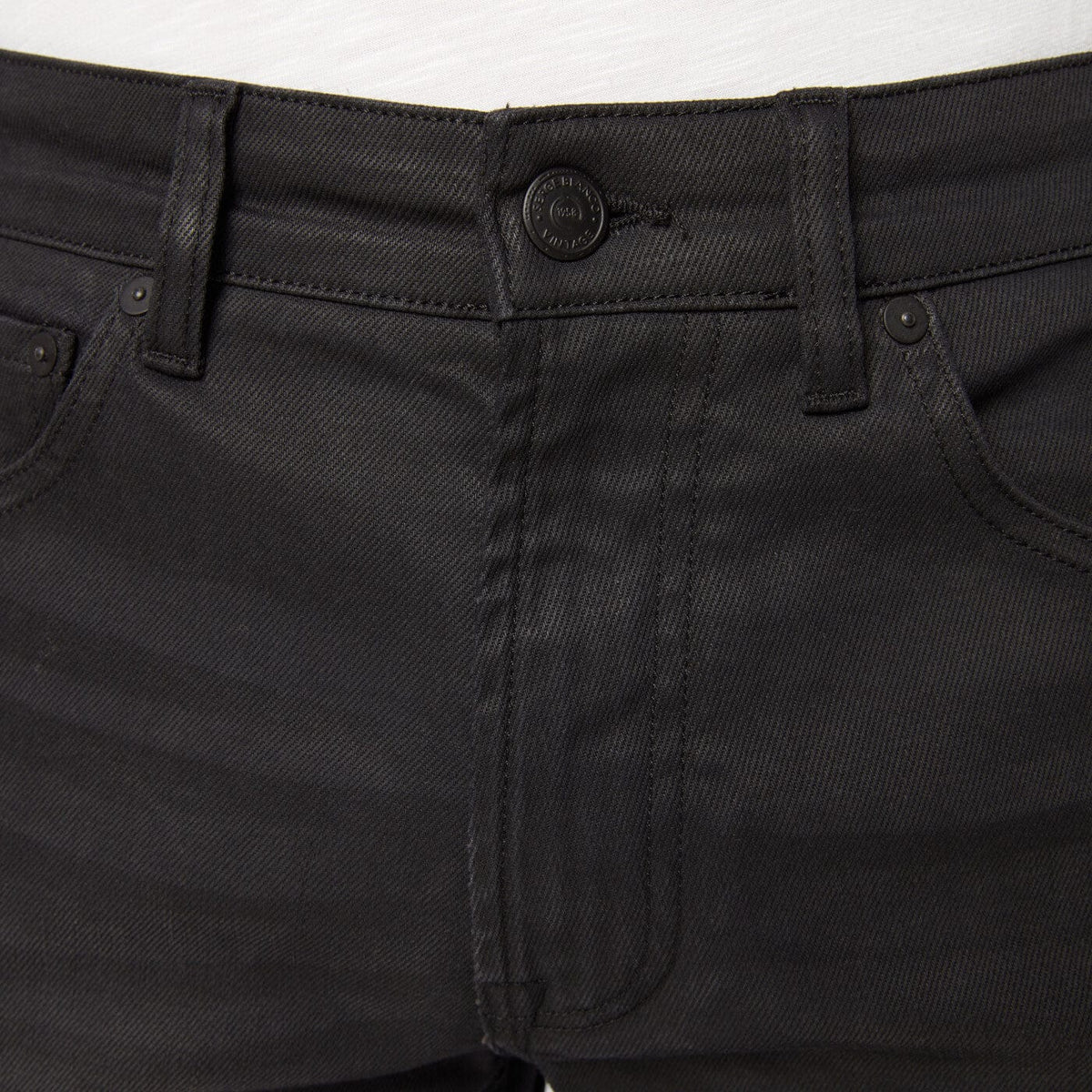 Verwaschene 5-Pocket-Jeans mit geradem Schnitt 335 Powertwist schwarz