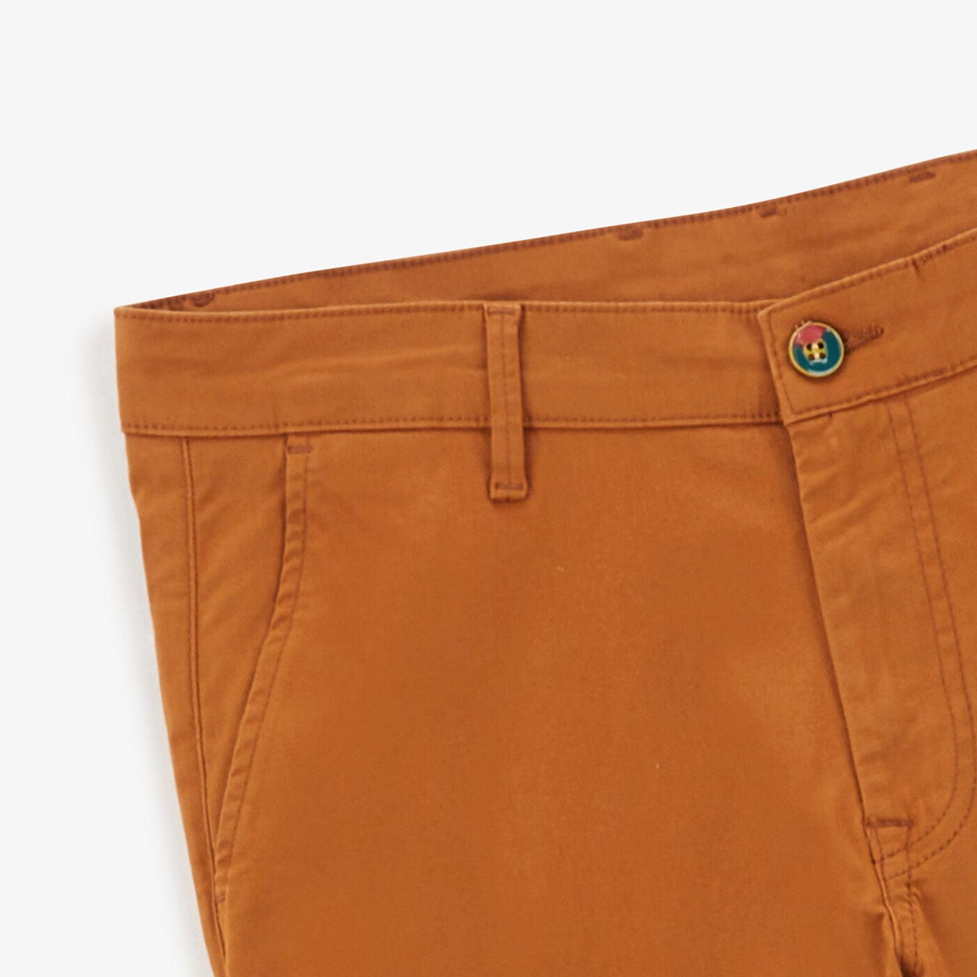 Chino 702, bequeme Passform, haselnussbraun