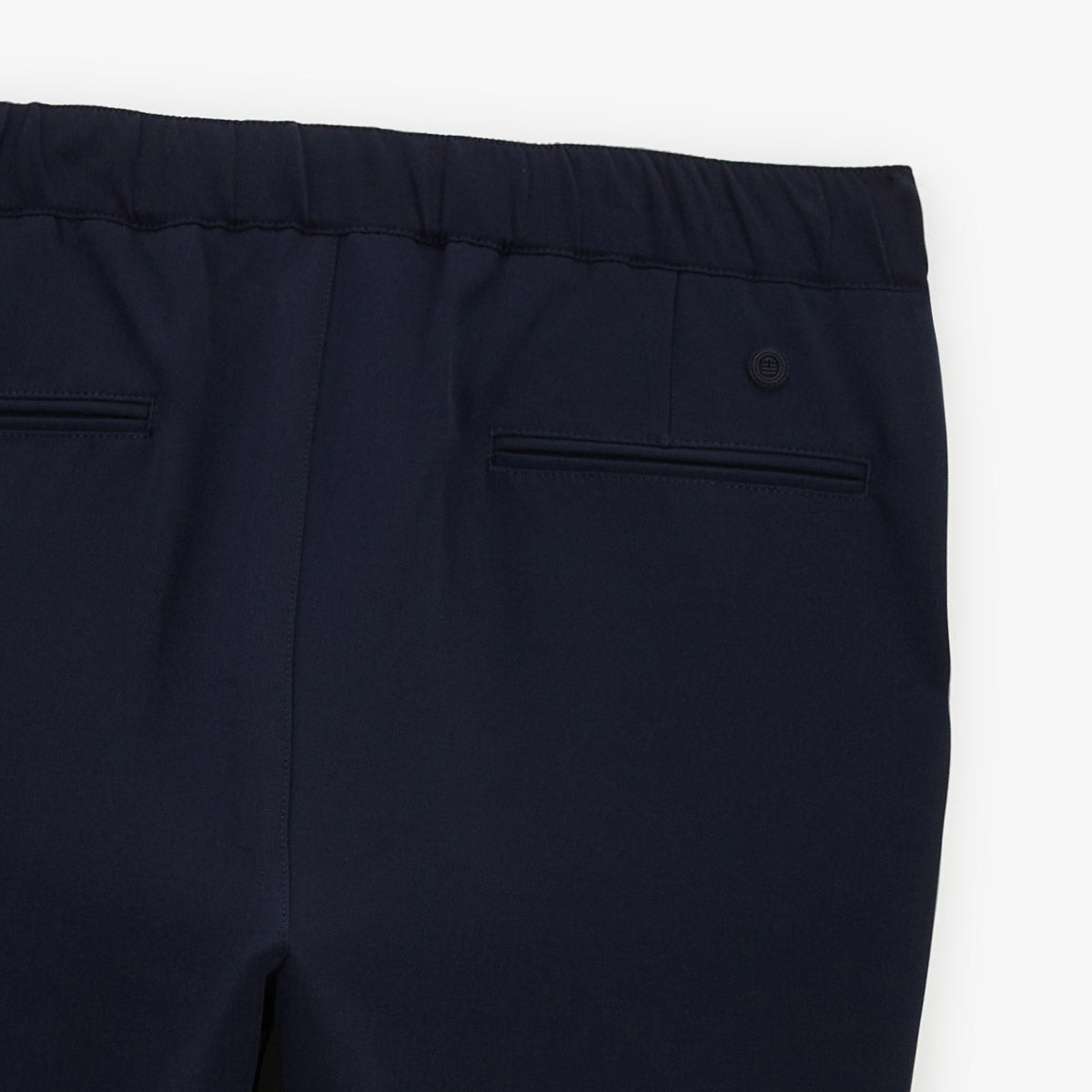 Chino 549 Regular Stretch mit elastischem Bund, marineblau, Herren, Serge Blanco 1