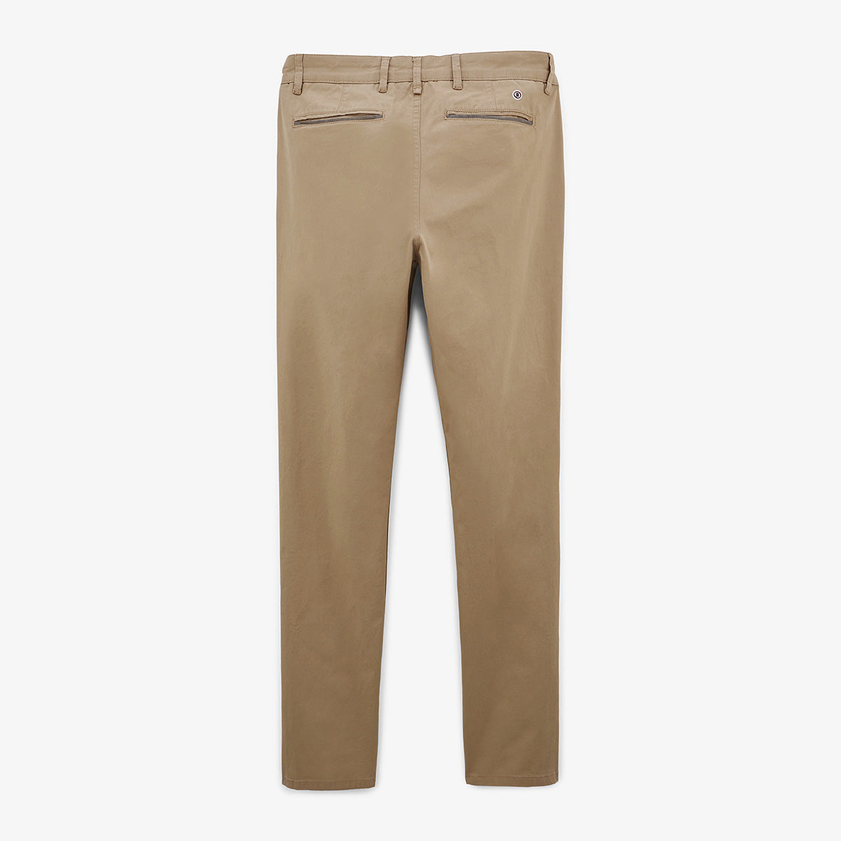 Chino 702, gerade Passform, bequem, beige, aus Baumwolle, Herren, Serge Blanco