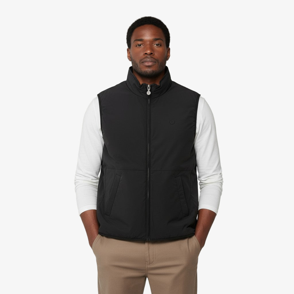 Ärmellose Weste Daytona Ultralight Schwarz Herren SERGE BLANCO