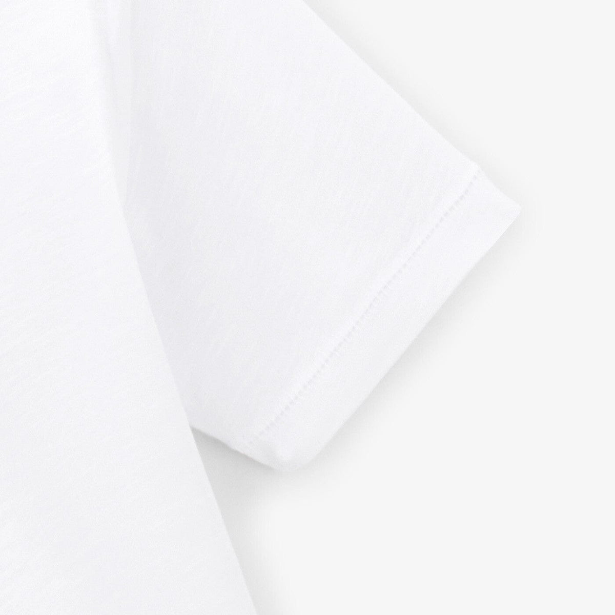 Jungen-T-Shirt aus weißem Baumwolljersey SERGE BLANCO