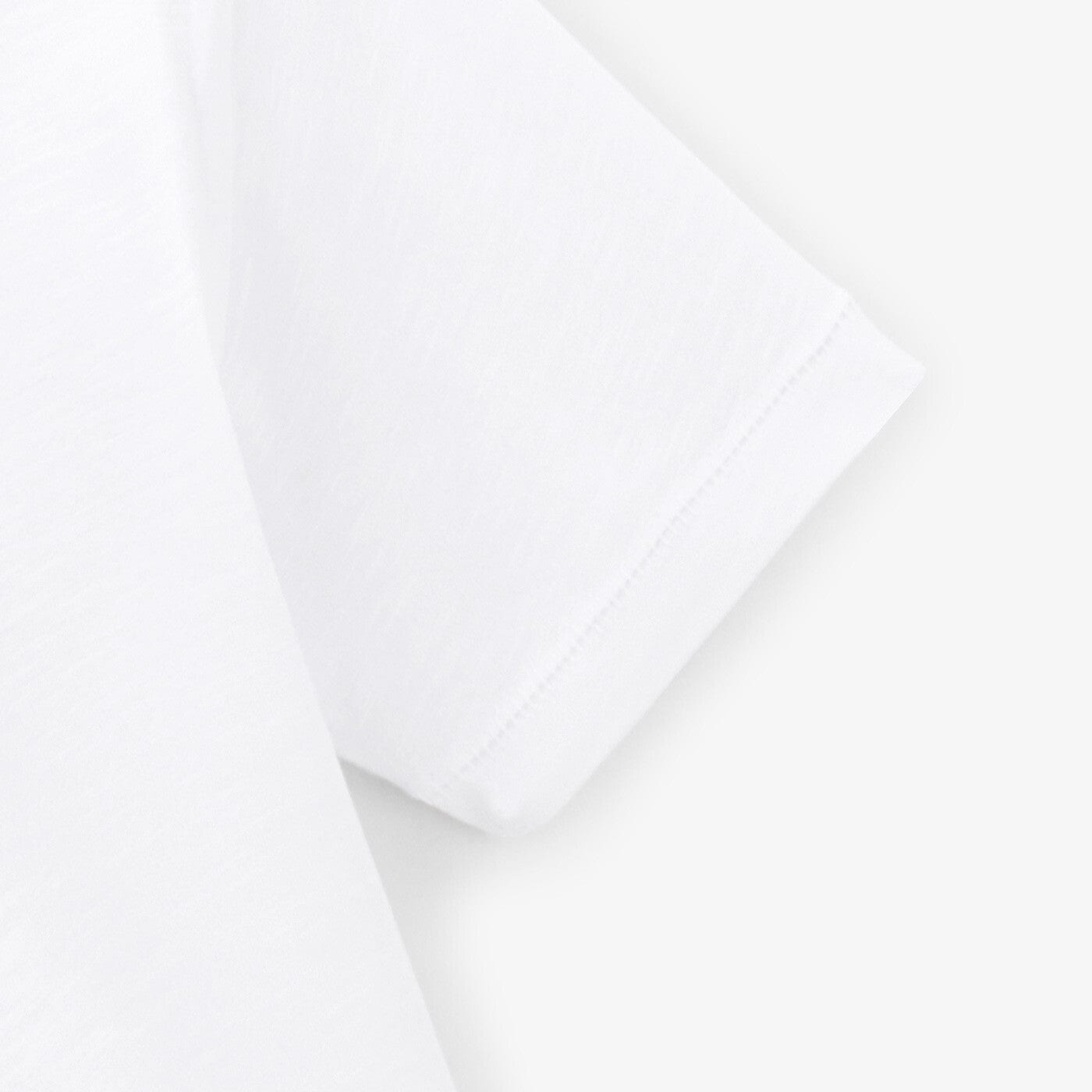 Jungen-T-Shirt aus weißem Baumwolljersey SERGE BLANCO