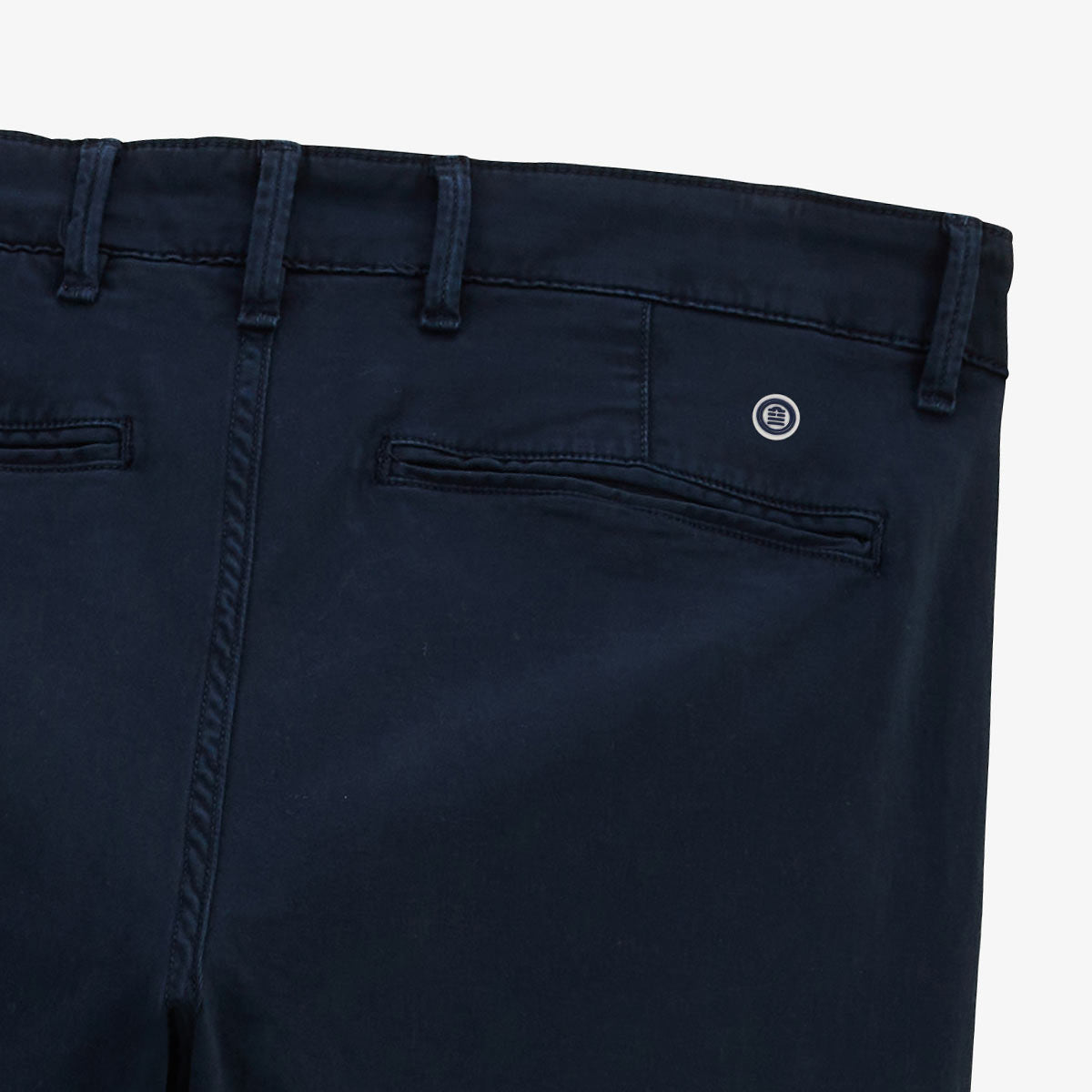 Chino 702 aus Baumwolle, bequeme Passform, marineblau, HERREN, SERGE BLANCO