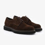 Dunkelbraune Derby-Schuhe Denver Herren SERGE BLANCO