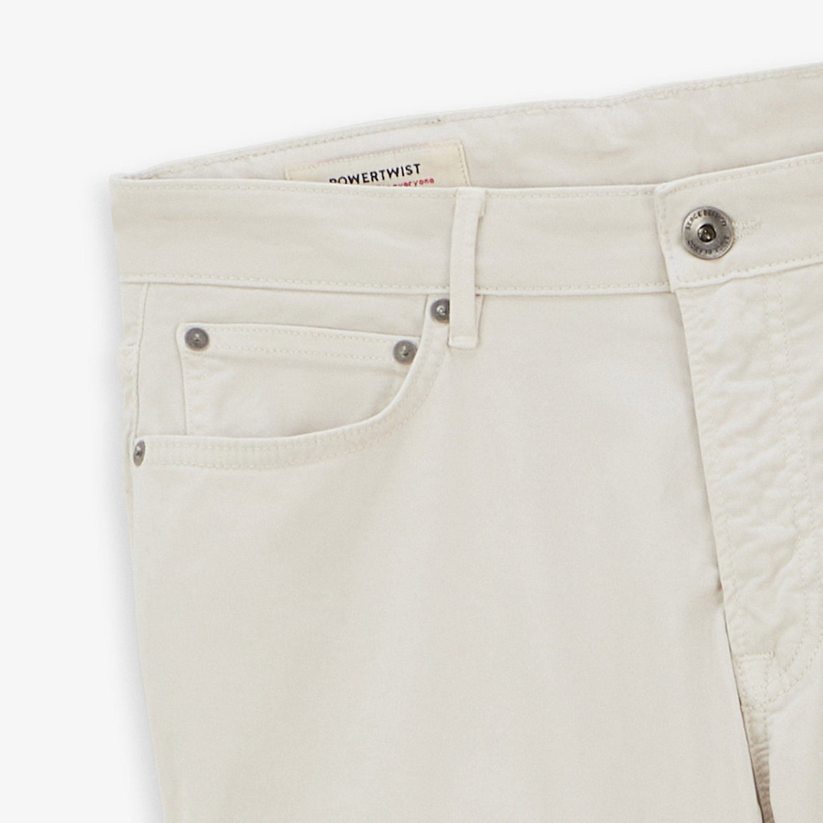 Jean 325 Slim Powertwist Weiß Latte Herren SERGE BLANCO