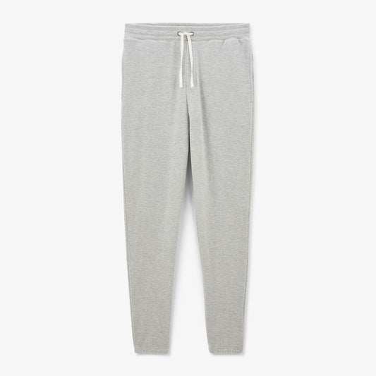 Jogginghose mit Gummizug und Kordelzug, grau meliert, Paolo Herren SERGE BLANCO