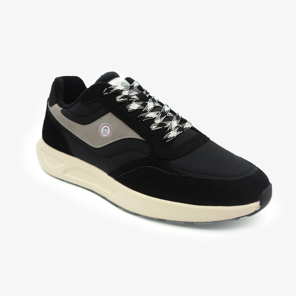 Sneaker Martin Schwarz Herren SERGE BLANCO