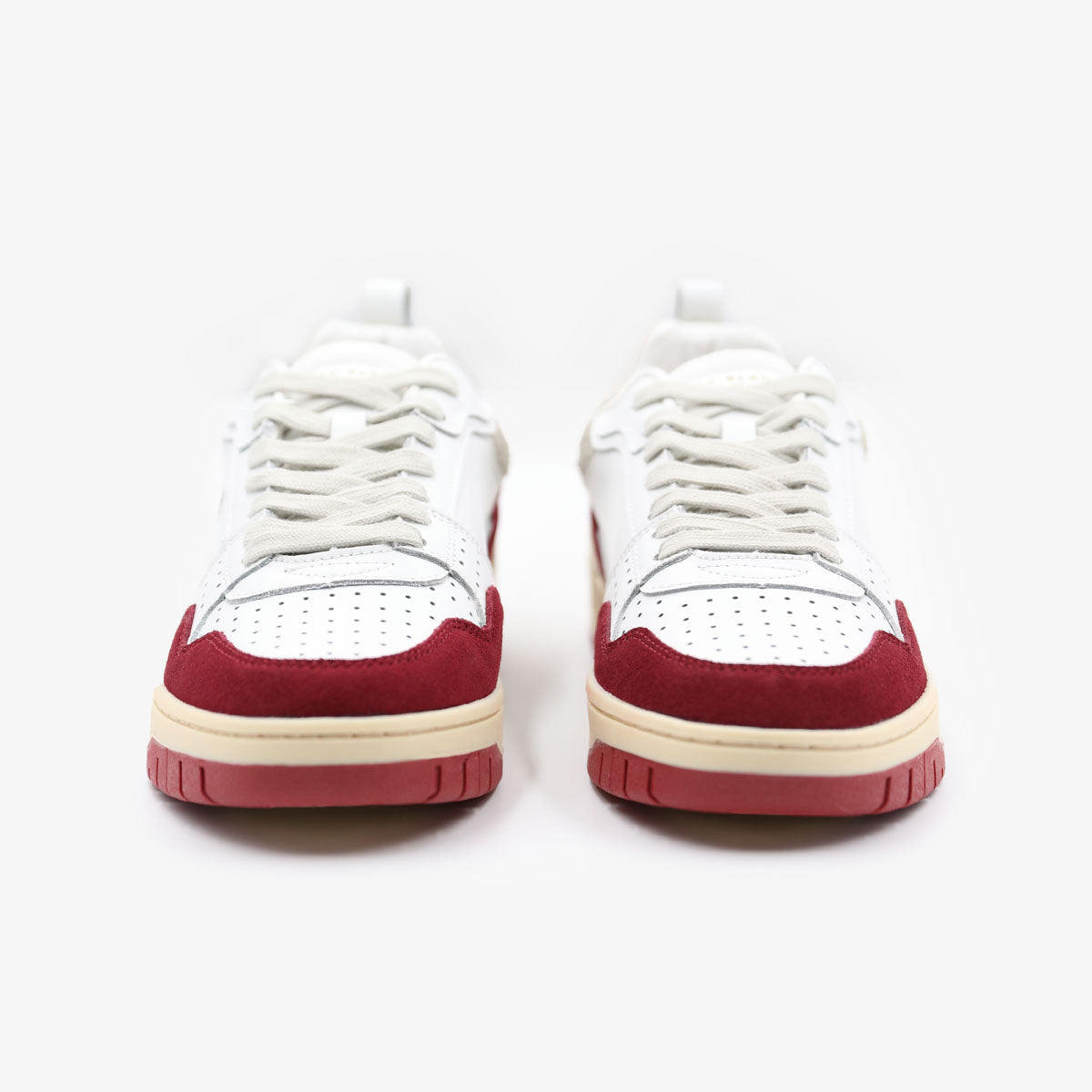 Zweifarbiger Sneaker Vernaz in Rot für Herren SERGE BLANCO