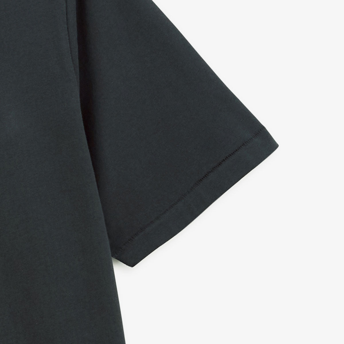 T-Shirt mit Rundhalsausschnitt, grau meliert, aus Baumwolle, mit Drachenaufdruck auf der Rückseite, Herren, SERGE BLANCO