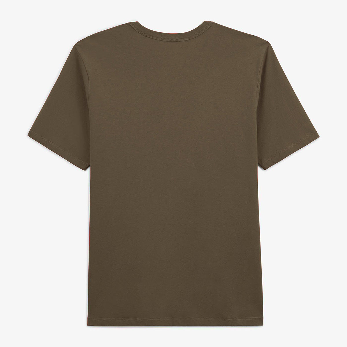 T-Shirt mit Rundhalsausschnitt Theo aus brauner Baumwolle für Herren SERGE BLANCO