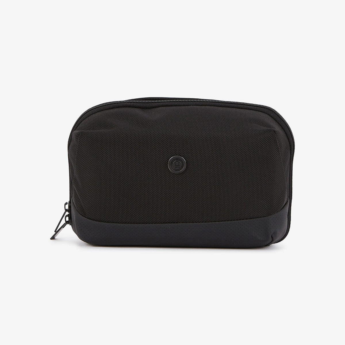 Schwarze Nylon-Kulturtasche mit 3 Fächern CONTROL SERGE BLANCO