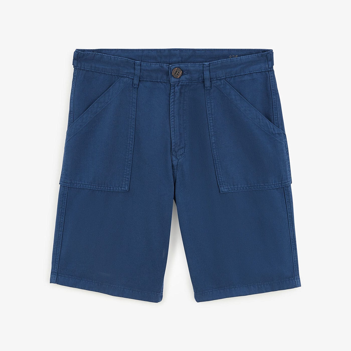 Indigo Bermuda shorts