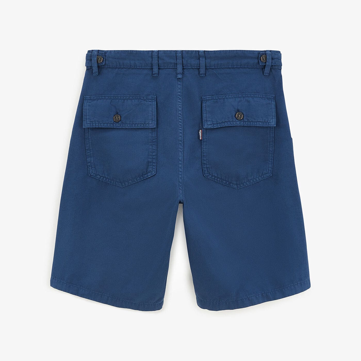 Indigo Bermuda shorts