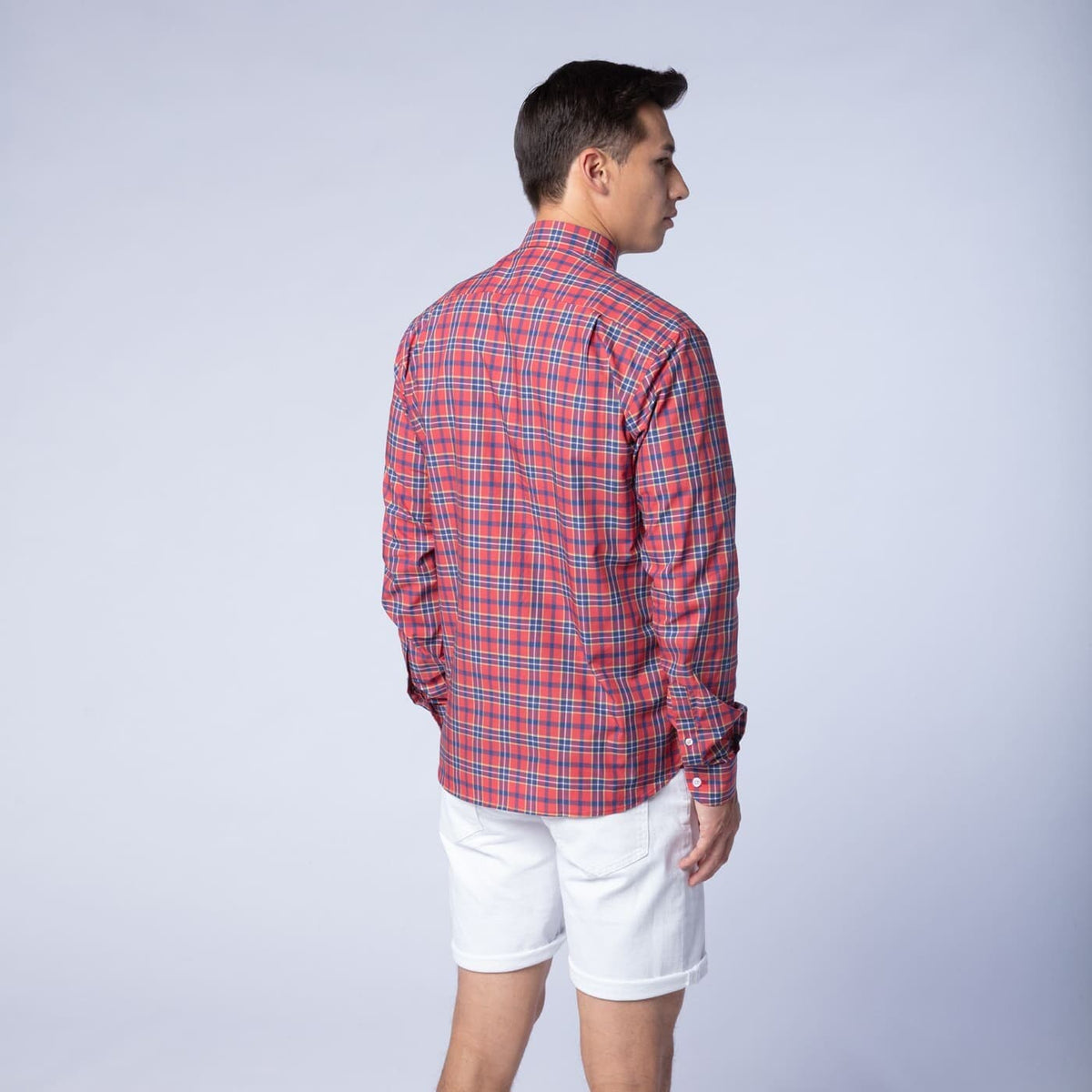 Extra Fine Poplin Cotton Shirt - Slim Fit