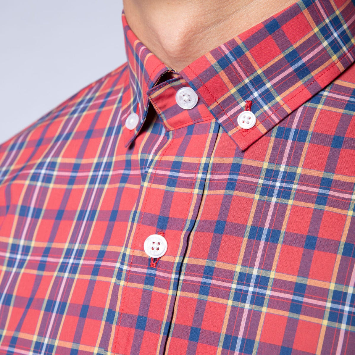 Extra Fine Poplin Cotton Shirt - Slim Fit