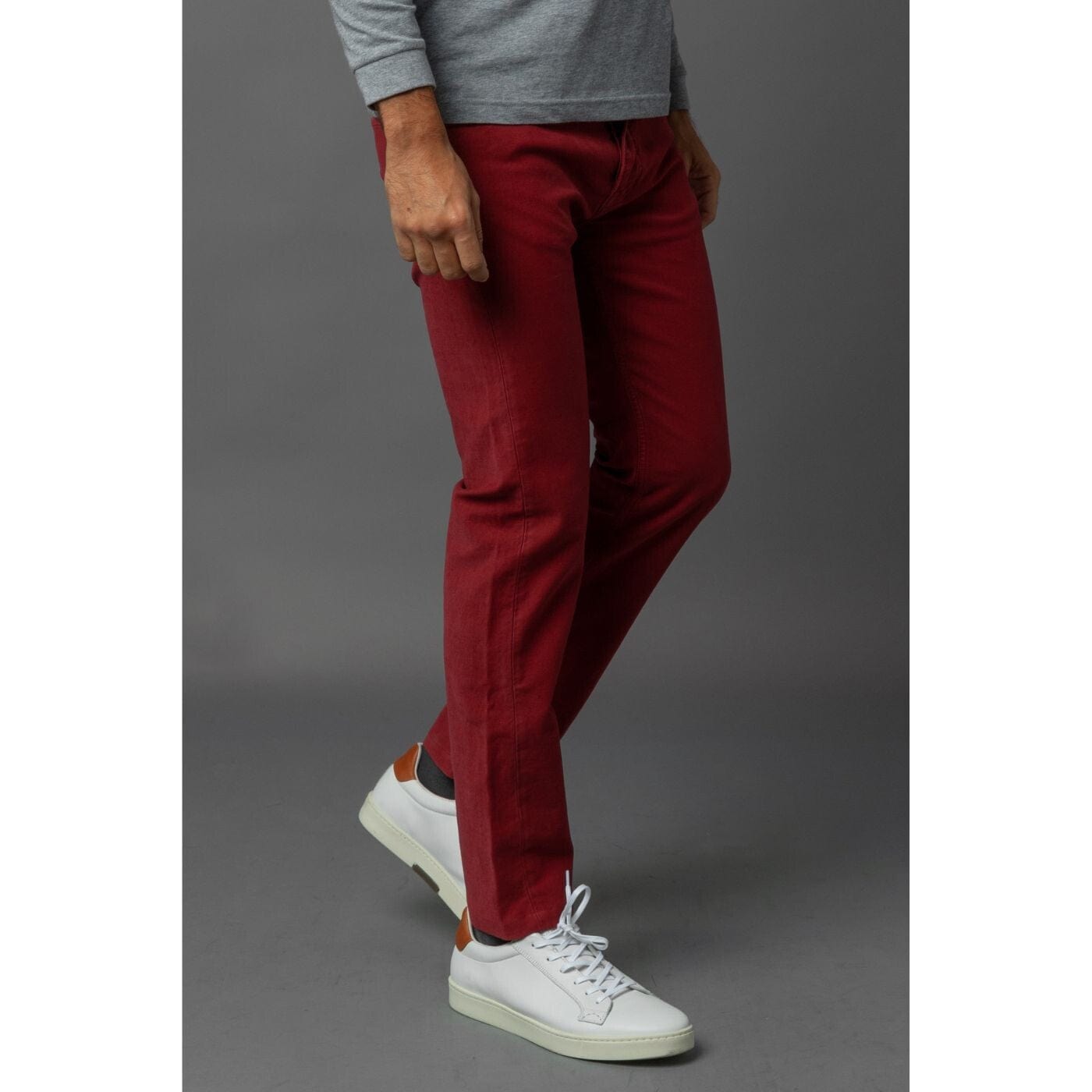325 burgundy red pants