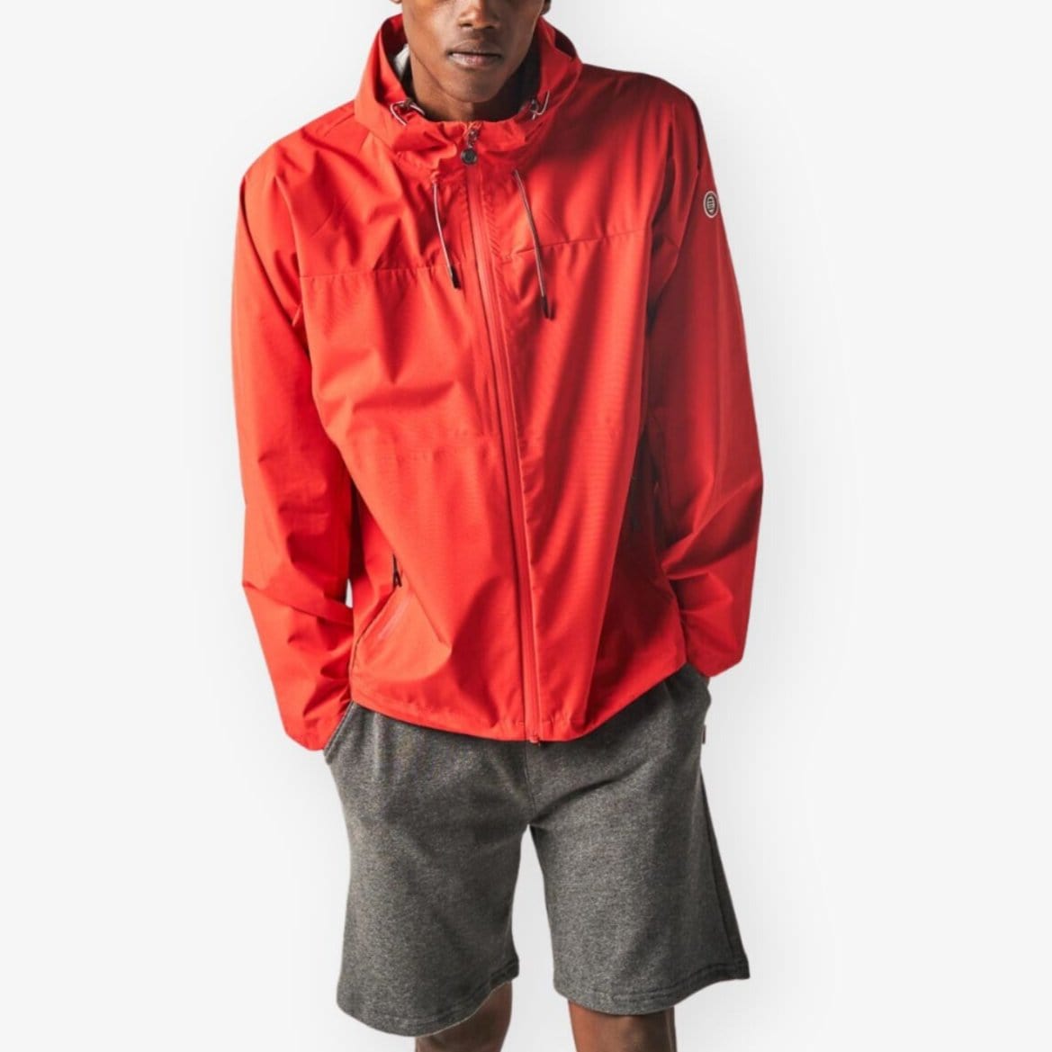 Storm Red Waterproof Parka
