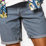 Organic Cotton Striped Bermuda Shorts