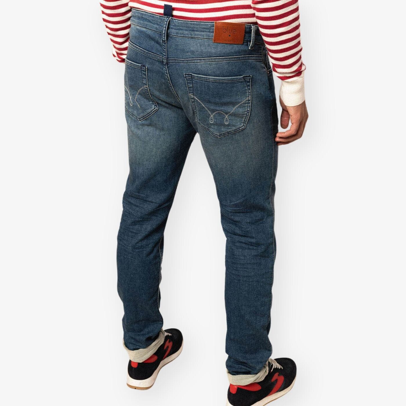 5-Pocket Slim Fit Denim Jog Jeans