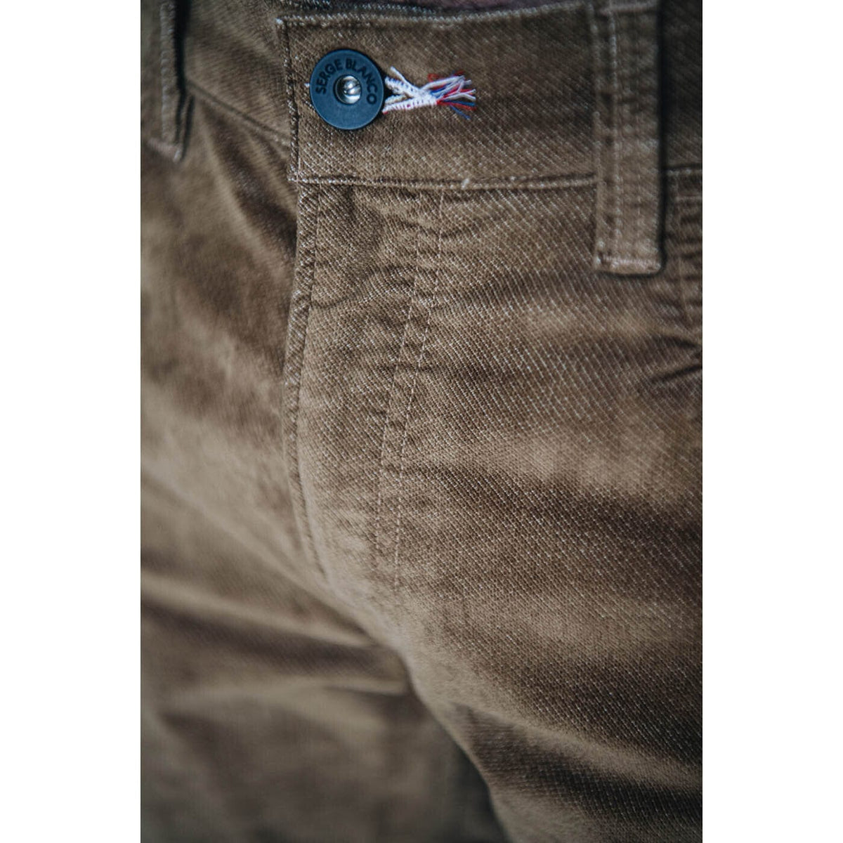 5-Pocket Stretch Velvet Pants