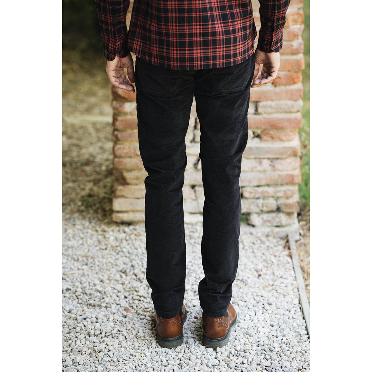 5-Pocket Stretch Velvet Pants