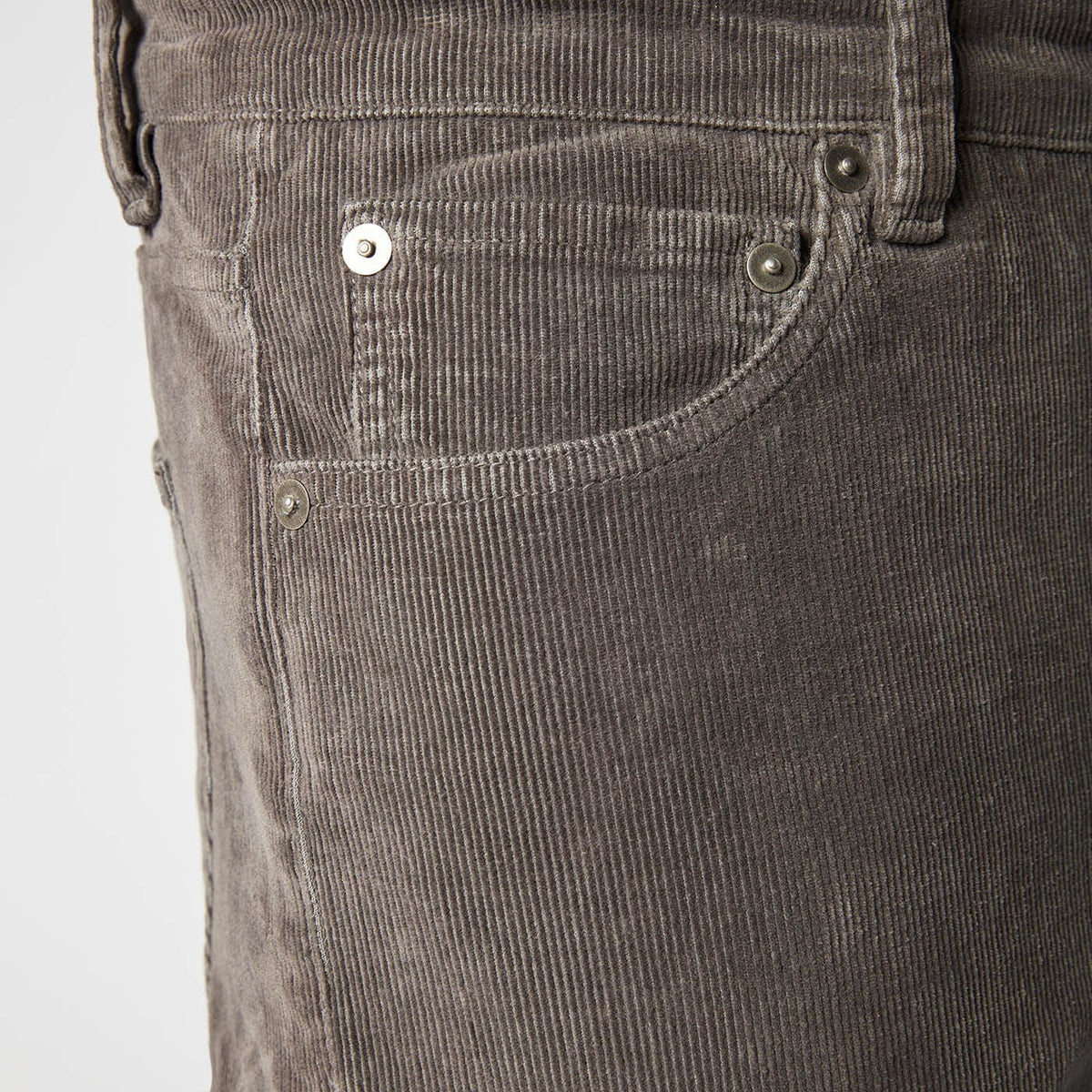 330 Tapered Fit pants in charcoal velvet