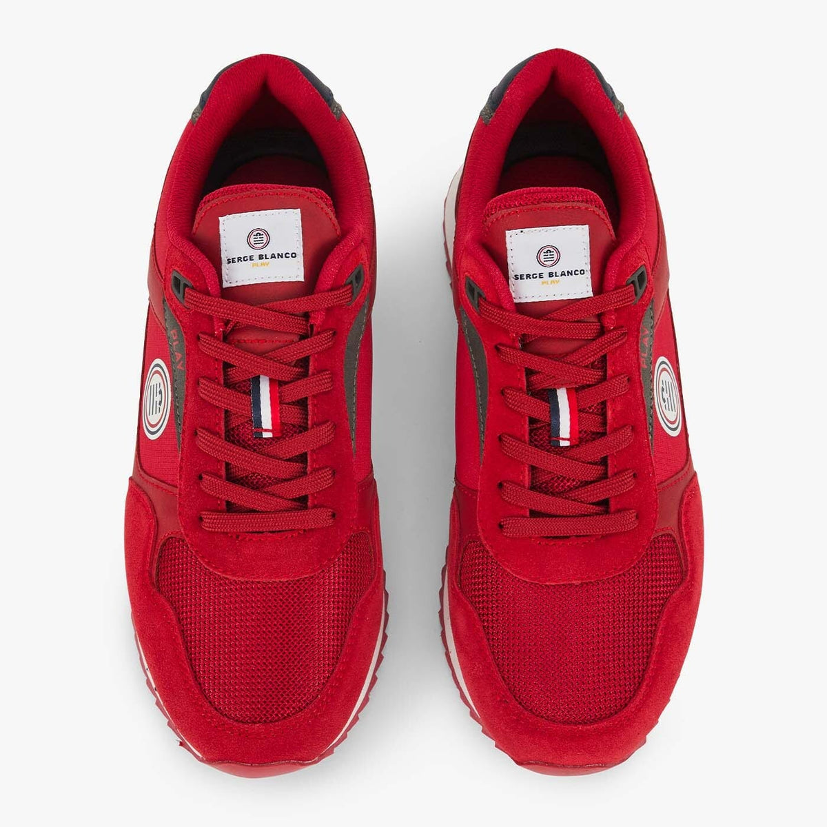 Red Chamonix sneaker