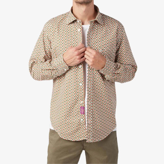 Men's Liberty print shirt with a fitted cut