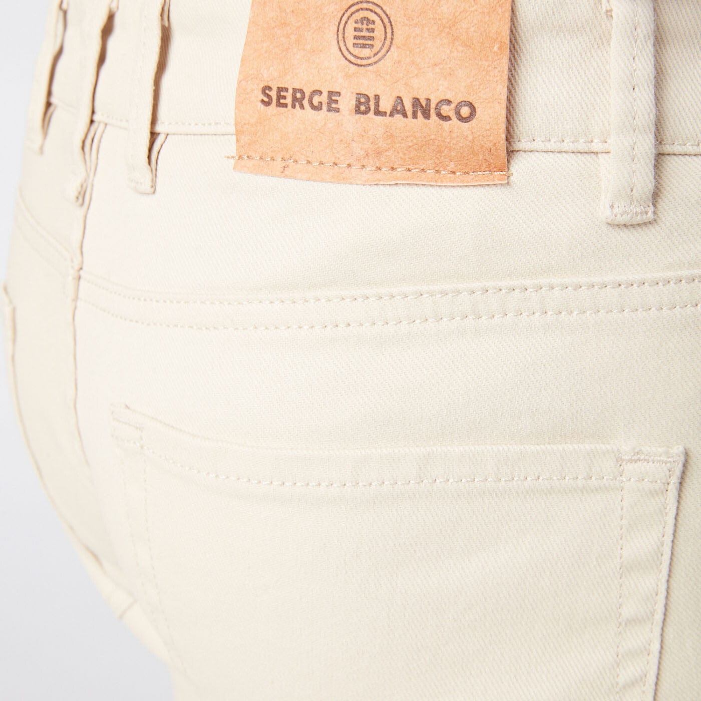 Men's slim fit 5-pocket jeans, 325, beige