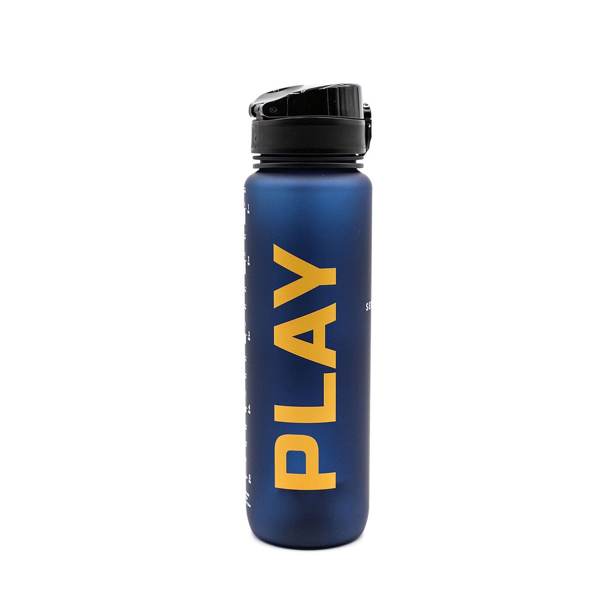 PLAY 1L navy blue water bottle