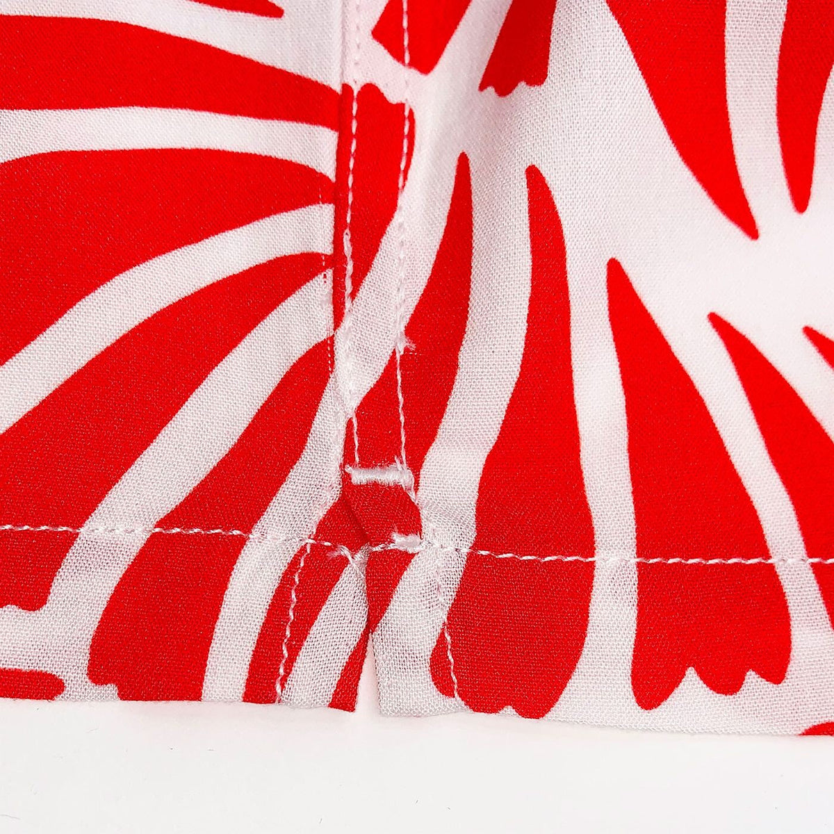 Junior orange printed short-sleeved shirt