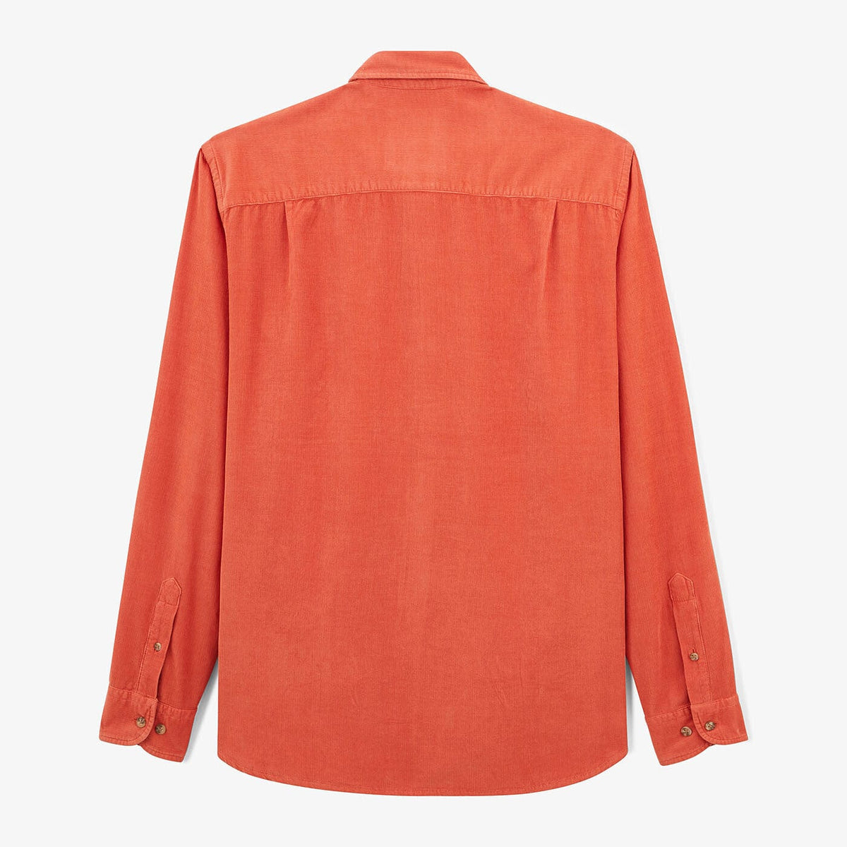 Sienna long-sleeved velvet shirt