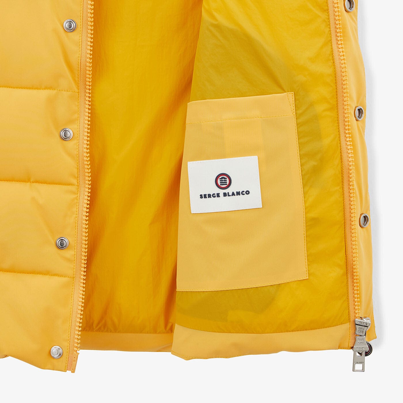 Yellow Morzine down jacket