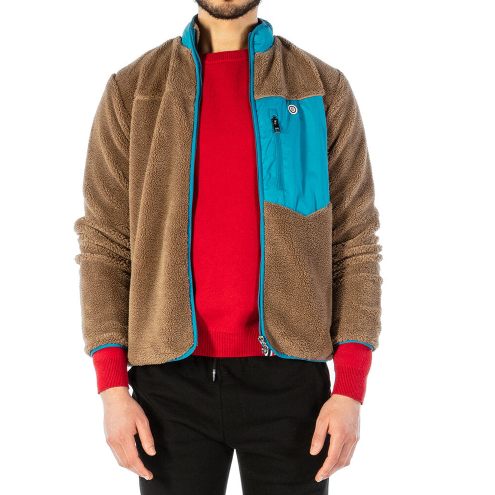 Toronto brown fleece jacket