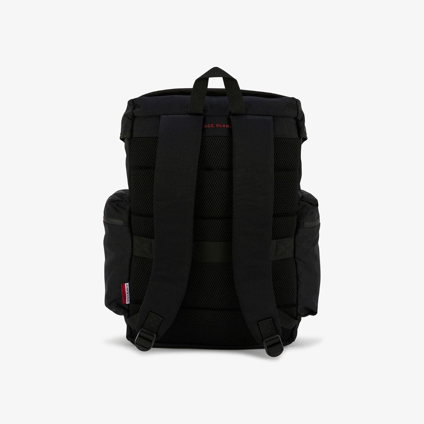 BASIK black textile backpack