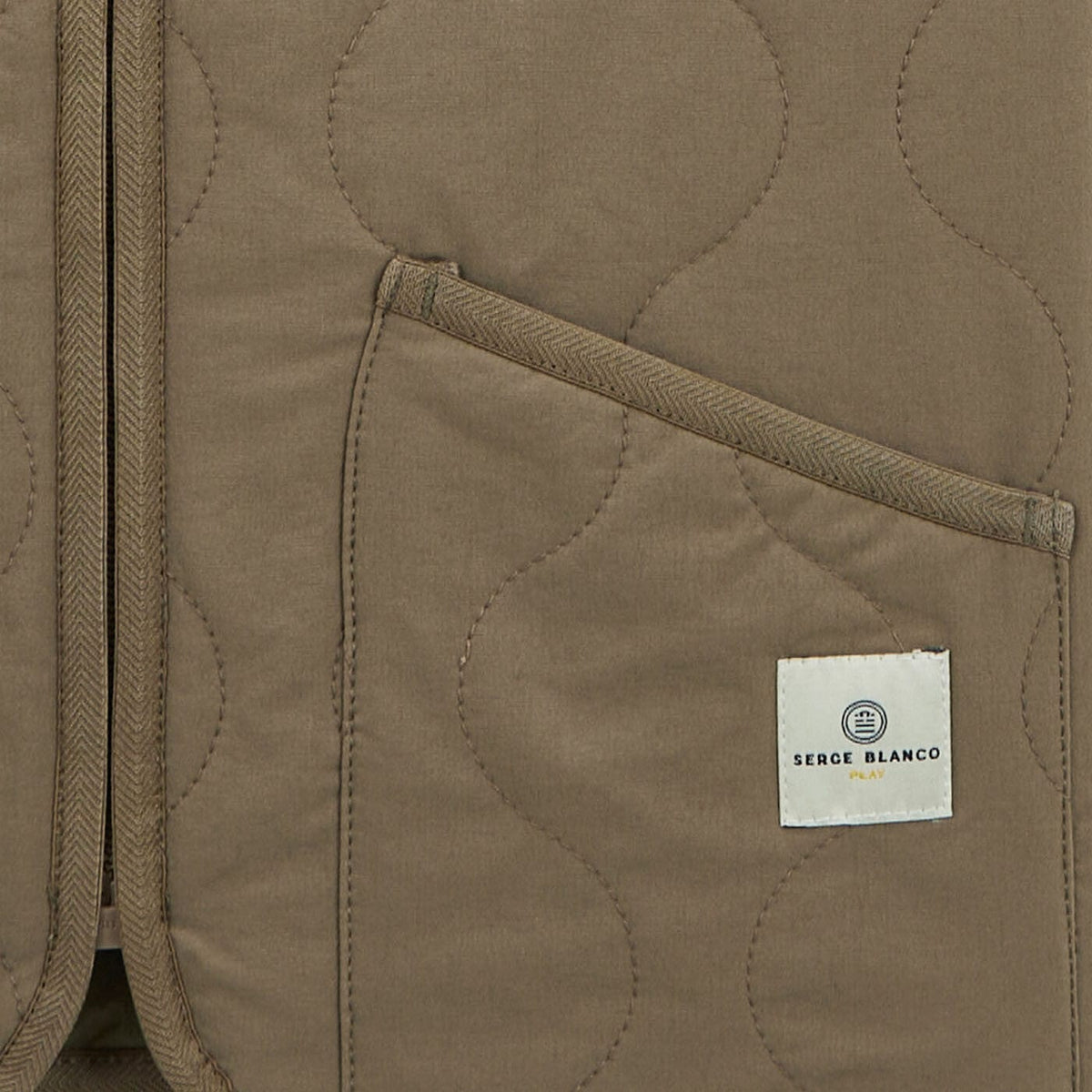 Dustin junior beige quilted jacket