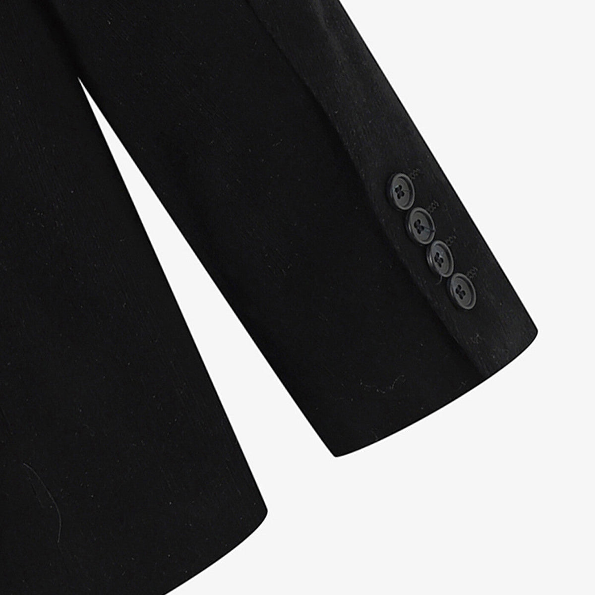 Black velvet Henri vest