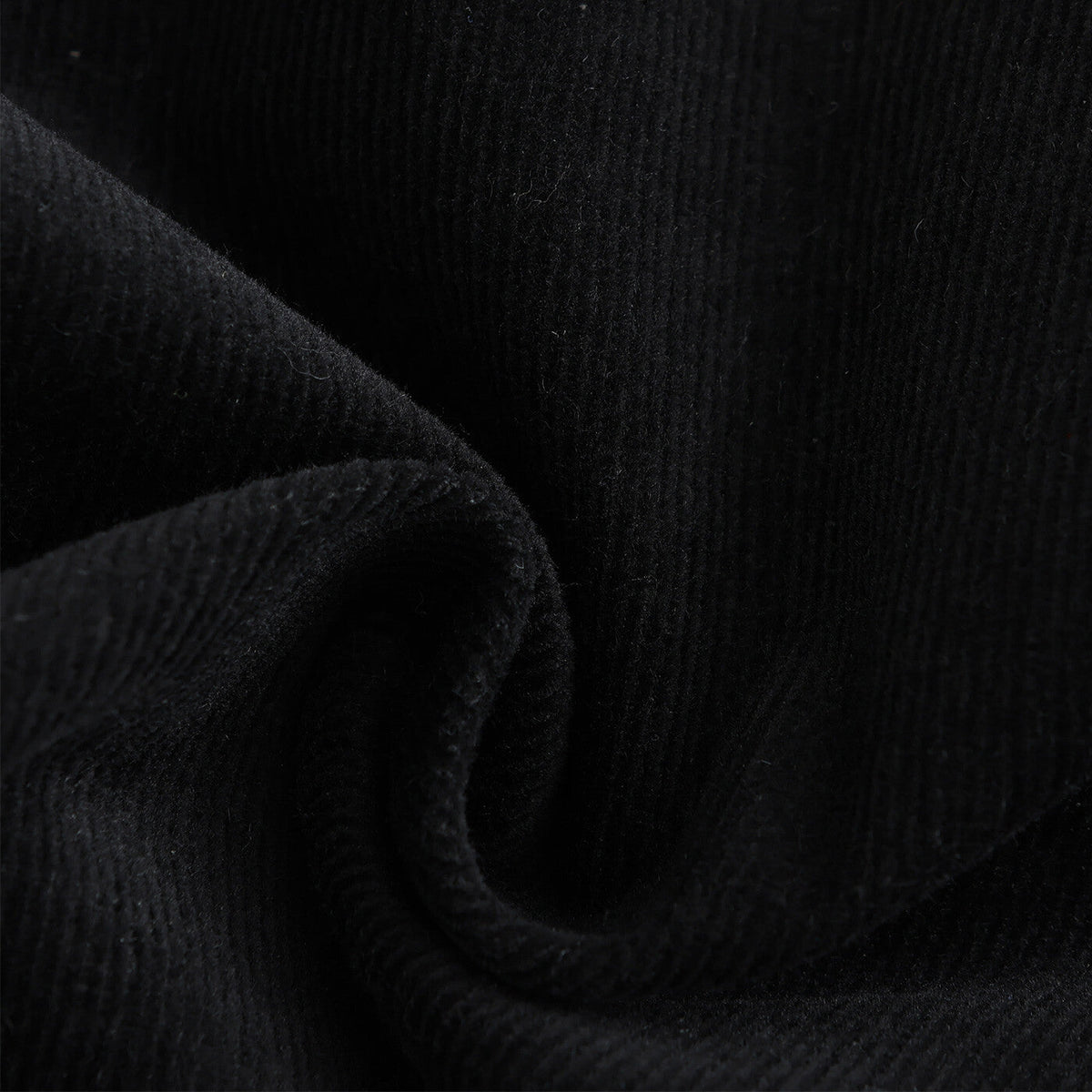 Black velvet Henri vest