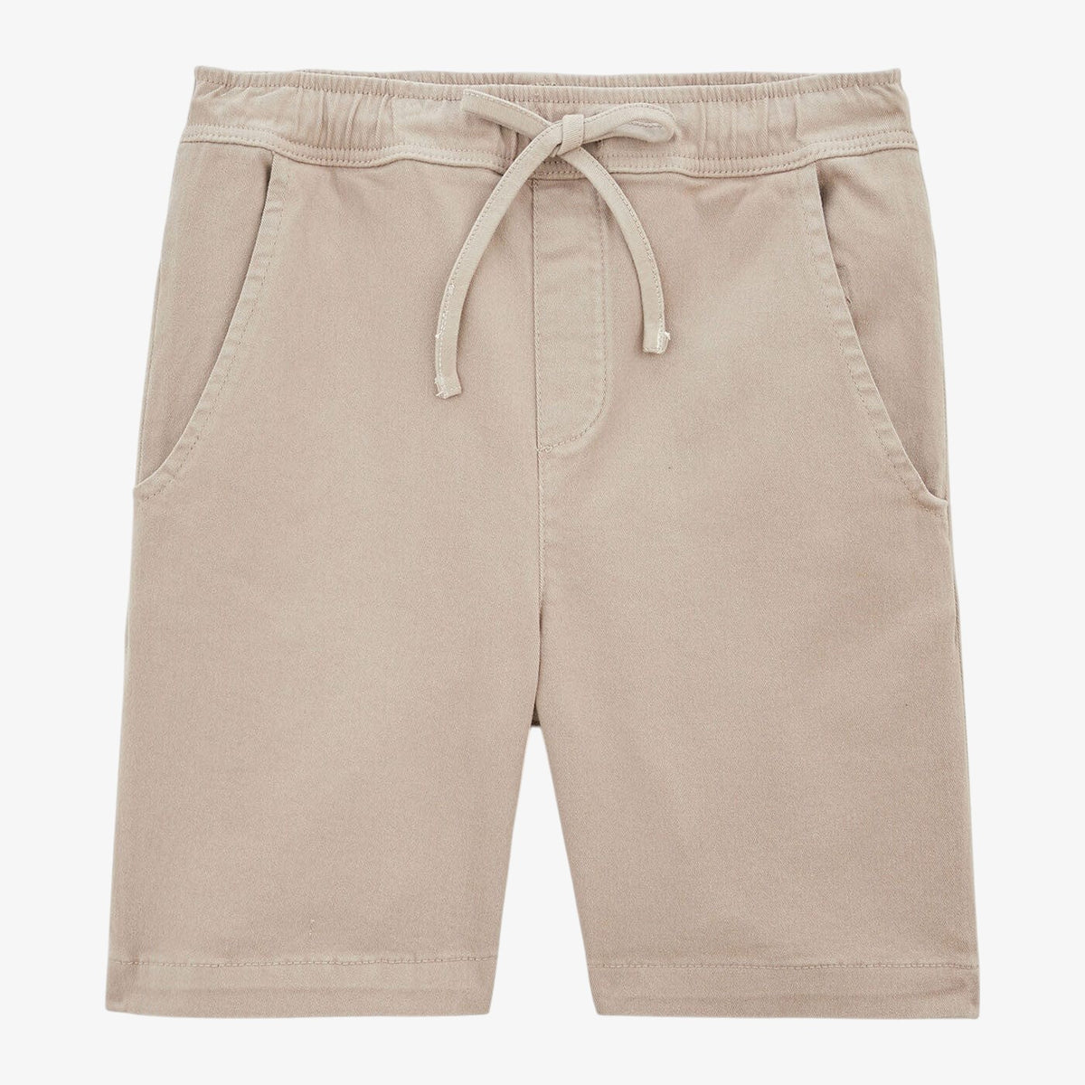 Beige mastic cotton Bermuda shorts by SERGE BLANCO