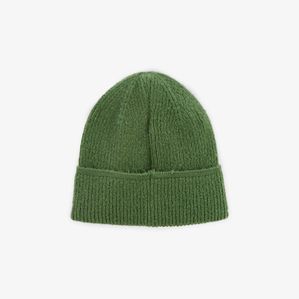 Men's plain pine green turn-up cap SERGE BLANCO