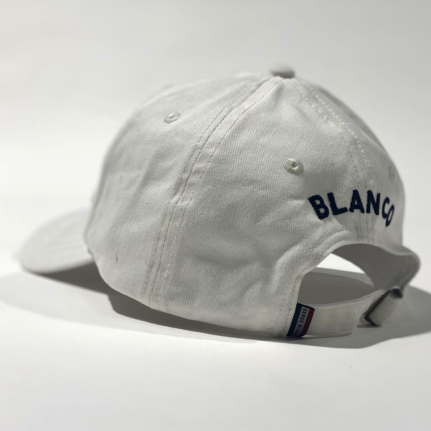 White cotton cap