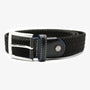 Black braided belt
