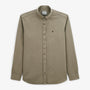 Thick plain sage cotton shirt