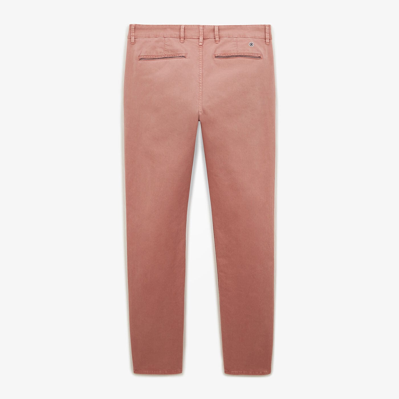 Chino 702 straight cut comfort nude pink men's cotton serge blanco