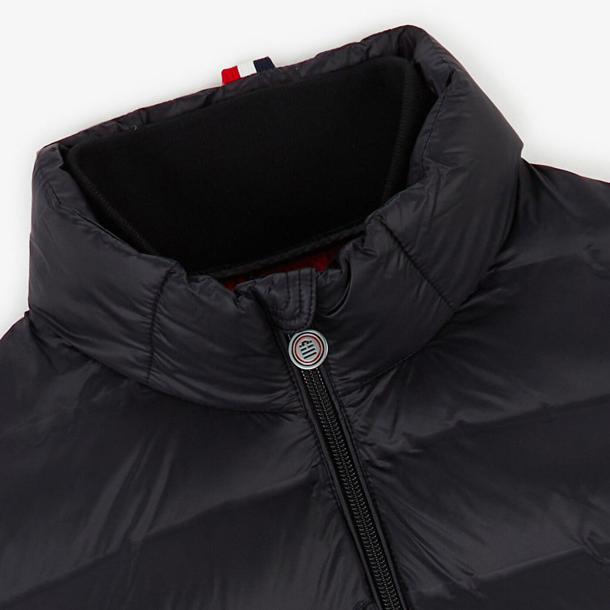 Men's double-collar down jacket with long sleeves