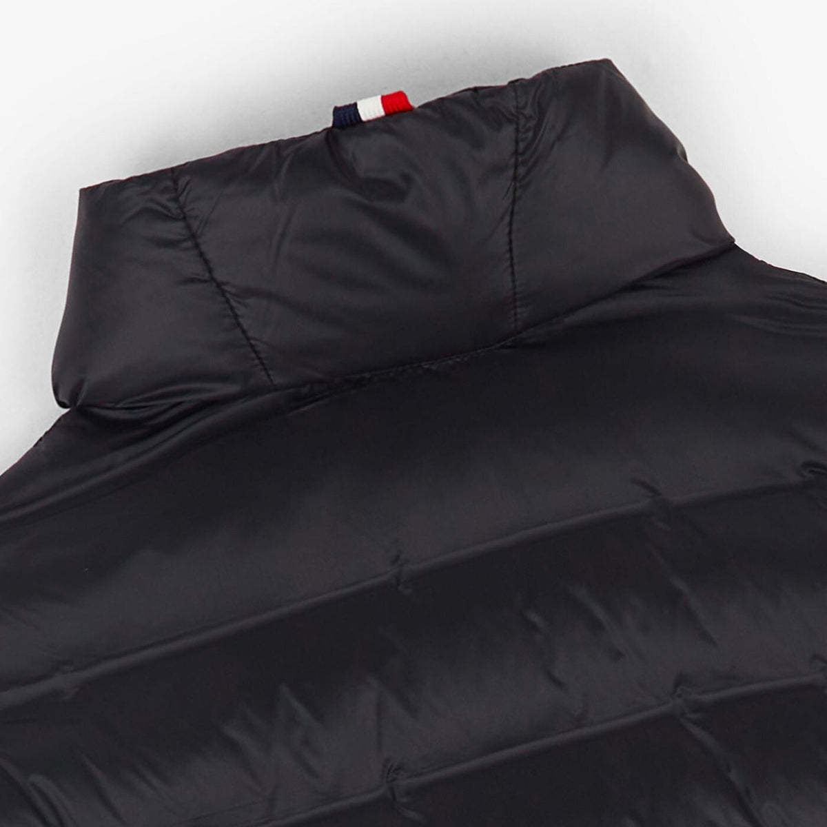 Black long-sleeved Piumino down jacket