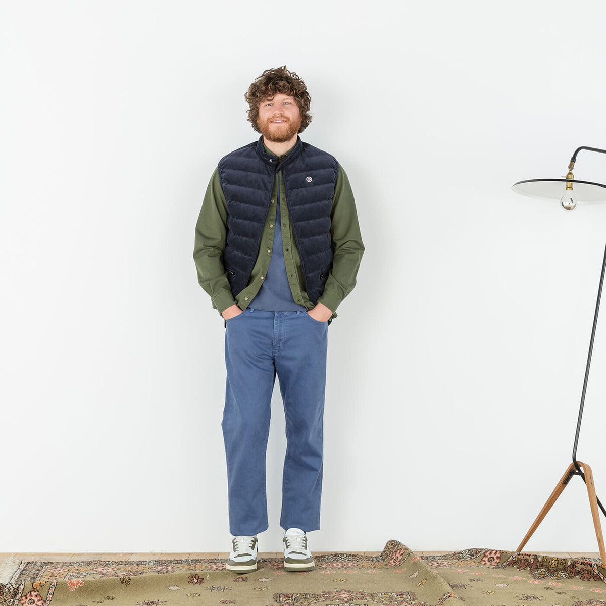 Jean 331 tapered fit indigo blue