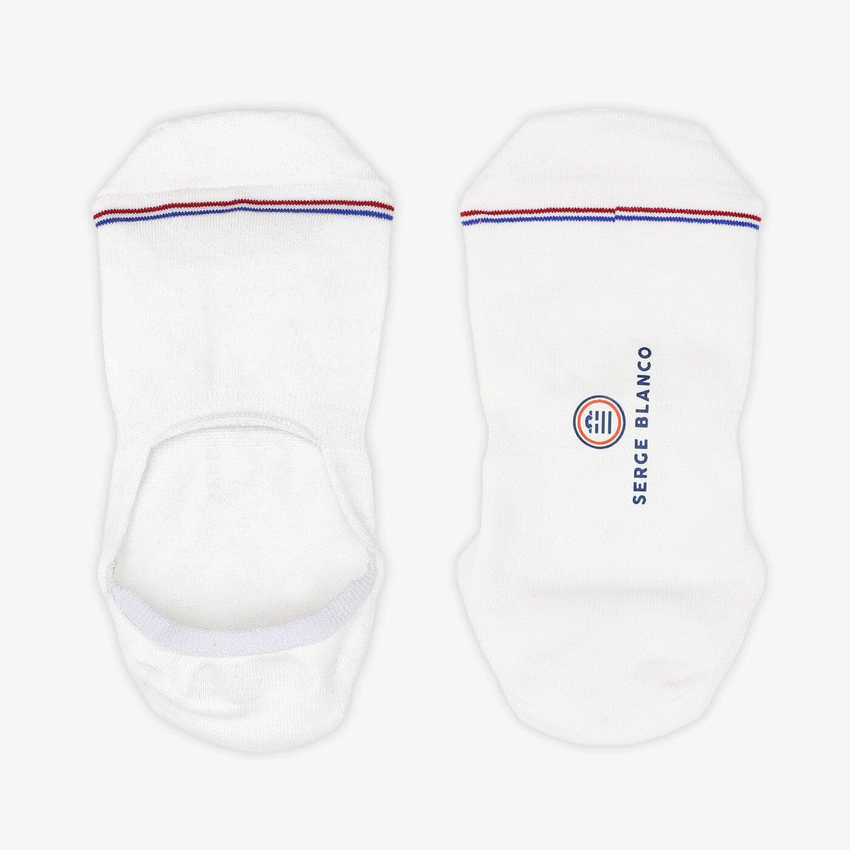 Pack of 3 pairs of white invisible socks